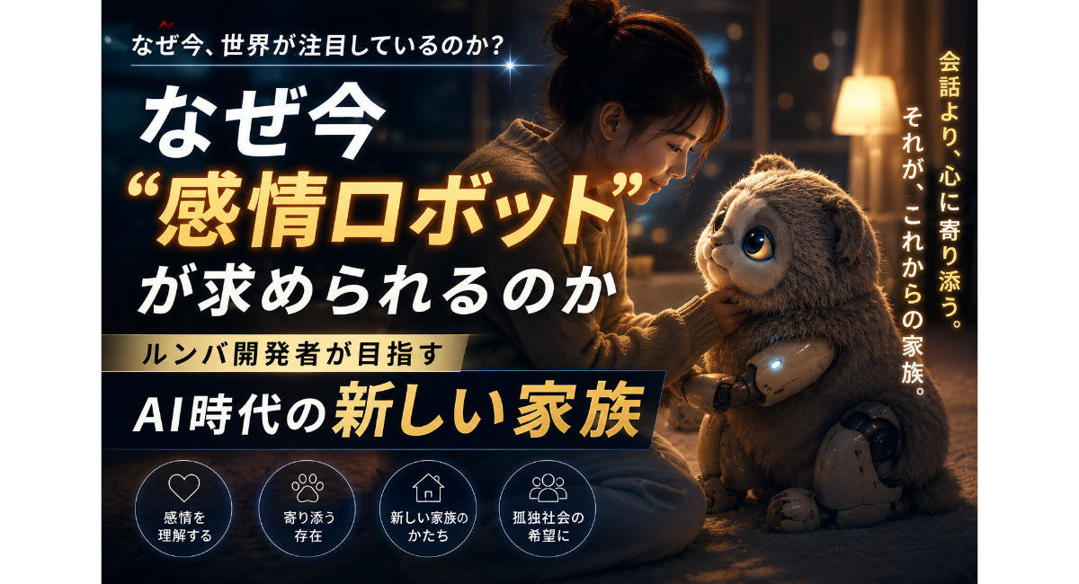 感情ロボットとAI時代